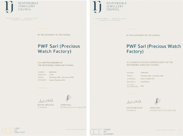 certification
